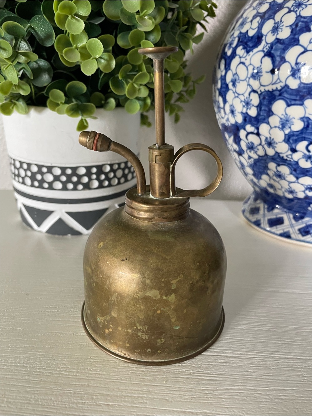 Vintage Brass Copper Water/Oil Mister Spray- Atomizer Decor